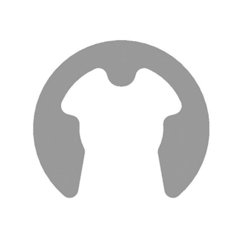 Resilient Federstahl externe E-Clip-Din6799